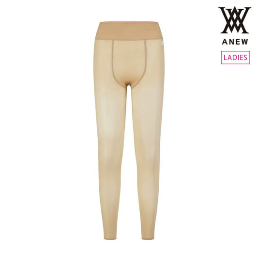 ANEW GOLF アニューゴルフ ゴルフウェア レディース WOMEN UV CUT LEGGINGS UVカット機能付きレギンス 4WAYストレッチ クーリング効果 agguwac03