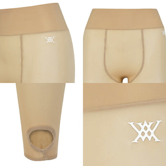 ANEW GOLF アニューゴルフ ゴルフウェア レディース WOMEN UV CUT LEGGINGS UVカット機能付きレギンス 4WAYストレッチ クーリング効果 agguwac03