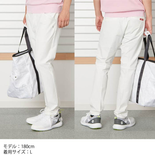 【WHのみ20%OFF SALE】and per se アンパスィ メンズ マルチウェイストレッチパンツ 半仕上げタイプ マルチストレッチ/耐久撥水 AMF5003E3F