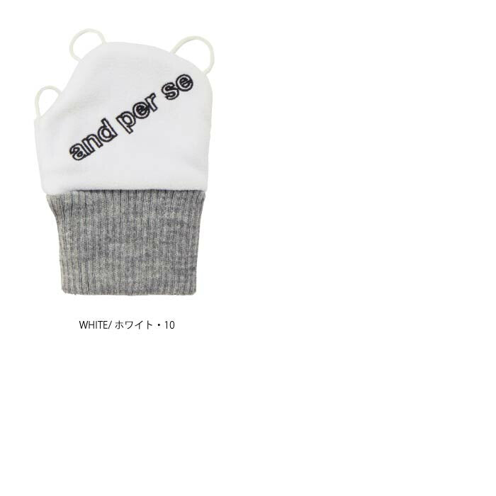 and per se アンパスィ ゴルフウェア メンズ 手甲 右手用ハンドウォーマー AMF8805