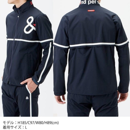 and per se アンパスィメンズ ライトレインブルゾン 軽量 AMS1803R1