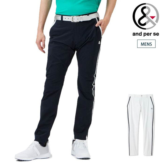 and per se アンパスィ メンズ ライトレインパンツ 軽量 ストレッチ 防水透湿 AMS5803R1