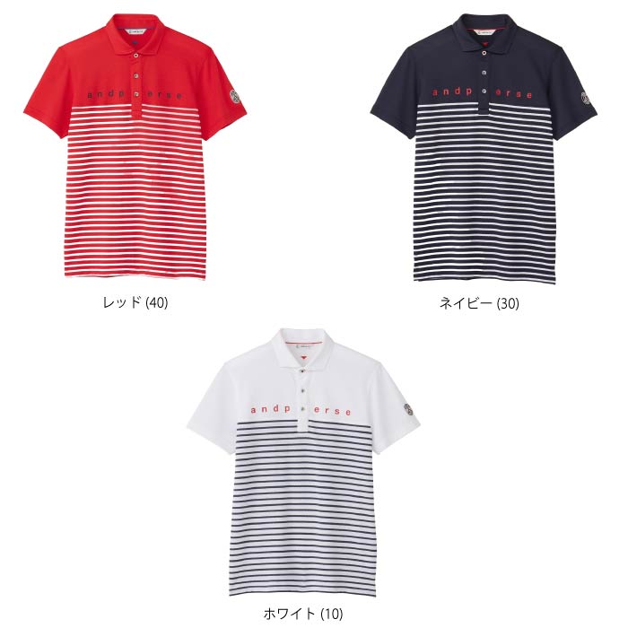 and per se アンパスィ メンズ ゴルフ ラッセルメッシュサンバイザー AMS8714