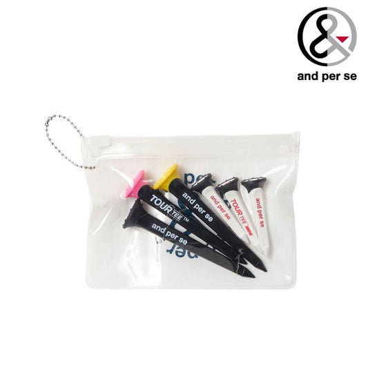 and per se アンパスィ メンズ レディース ユニセックス ゴルフ ツアーティ 定番品 AUA0011【メール便可】