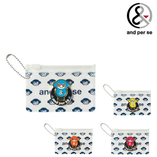 and per se アンパスィ メンズ レディース ユニセックス ゴルフ スタンドマーカー AUA0015【メール便可】