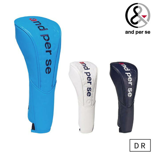 and per se アンパスィ ゴルフウェア メンズ レディース ヘッドカバー(DR) aus7015