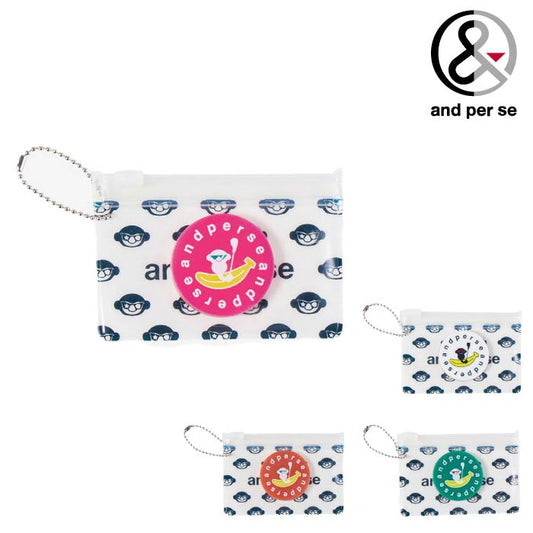 and per se アンパスィ ゴルフウェア メンズ レディース リバーシブルマーカー aus7705【メール便可】