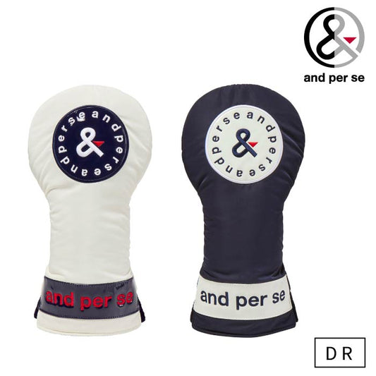 and per se アンパスィ ゴルフウェア メンズ レディース ヘッドカバー(DR)定番品 aus8325