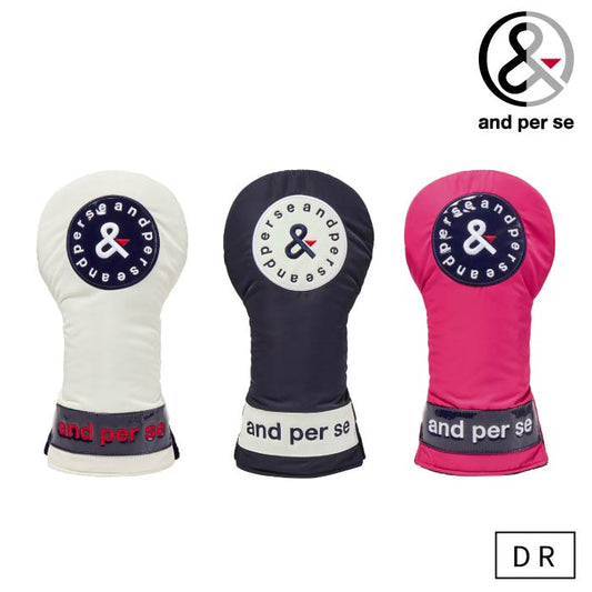 and per se アンパスィ ゴルフウェア メンズ レディース ヘッドカバー(DR)定番品 aus8325