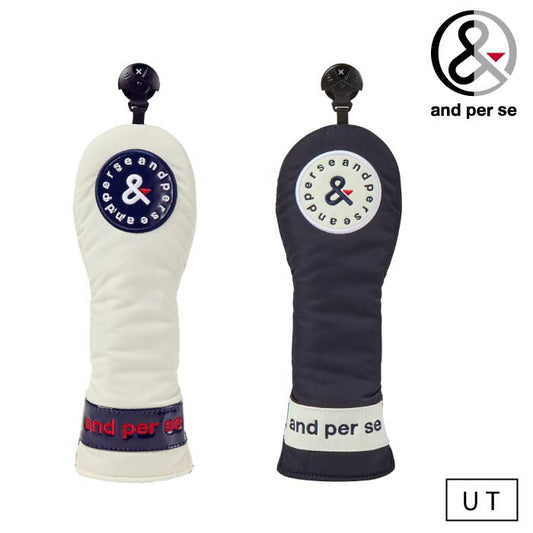 and per se アンパスィ ゴルフウェア メンズ レディース ヘッドカバー(UT)定番品 aus8345