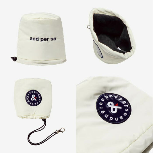 and per se アンパスィ ゴルフウェア メンズ レディース アイアンカバー 定番品 aus8375