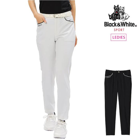 Black&white ブラック&ホワイト レディース ゴルフパンツ 4Wayストレッチパンツ マルチストレッチ 吸乾速乾