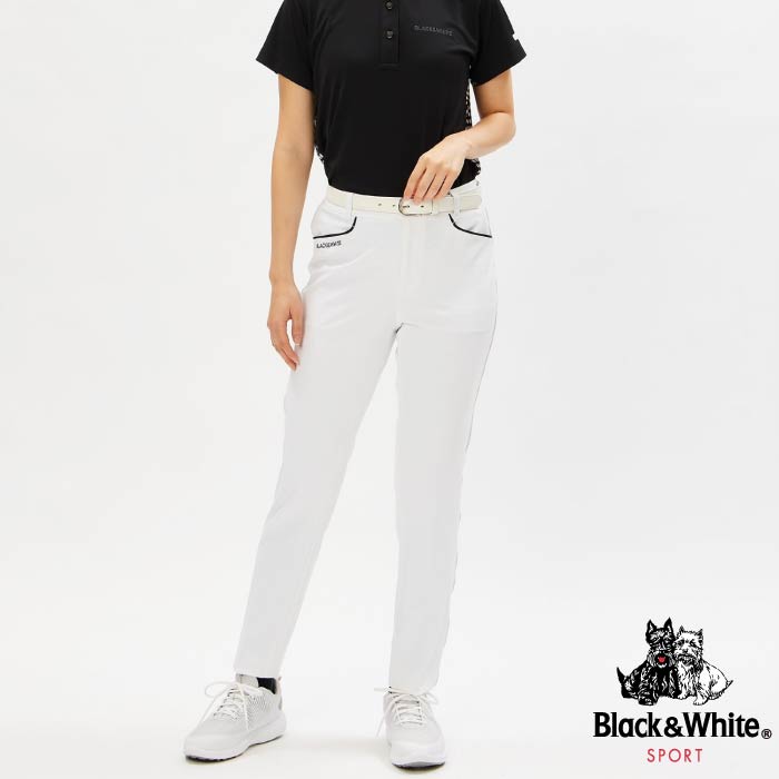 Black&white ブラック&ホワイト レディース ゴルフパンツ 4Wayストレッチパンツ マルチストレッチ 吸乾速乾