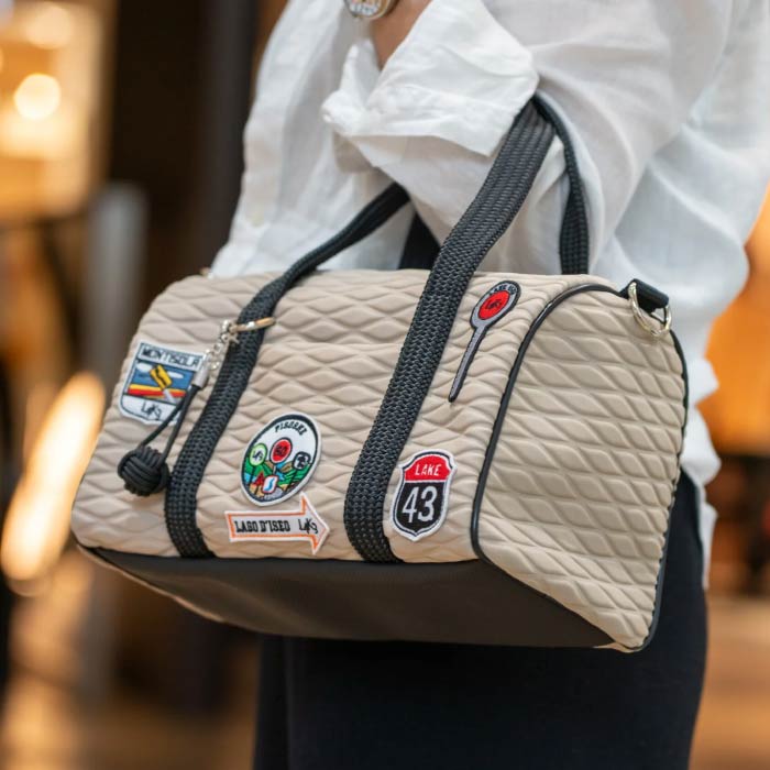 L4K3 レーク ゴルフウェア メンズ レディース BOSTON micro カートバッグ サブバッグ キャンディチャーム付 BOC-1180PA