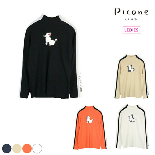 PICONE CLUB ピッコーネクラブ ゴルフウェア レディース ハイネックプルオーバー C218027