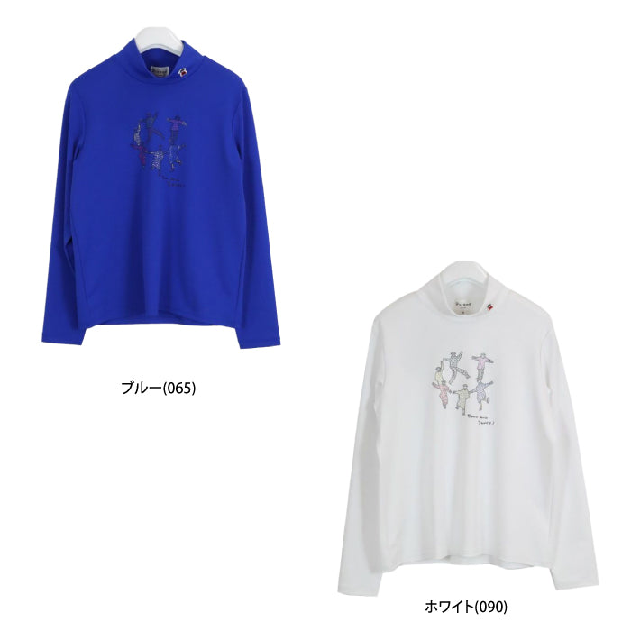 PICONE CLUB ピッコーネクラブ レディース 長袖ハイネックプルオーバー【UVカット】 C319805