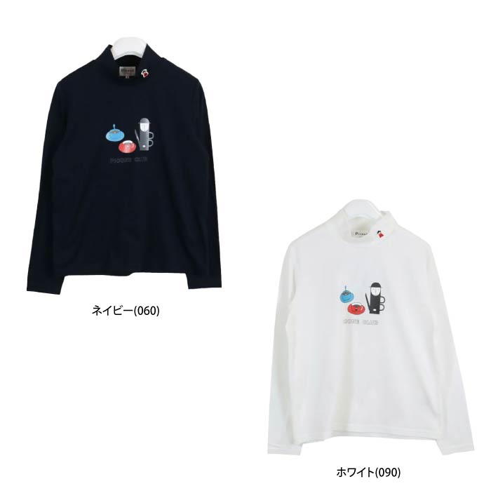 PICONE CLUB ピッコーネクラブ レディース コットン混吸水速乾長袖ハイネックプルオーバー C319913