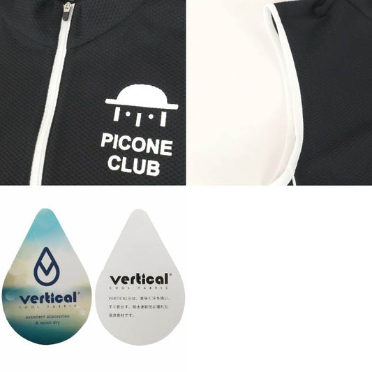 PICONE CLUB ピッコーネクラブ ゴルフウェア レディース 吸水速乾フルジップベスト C354405