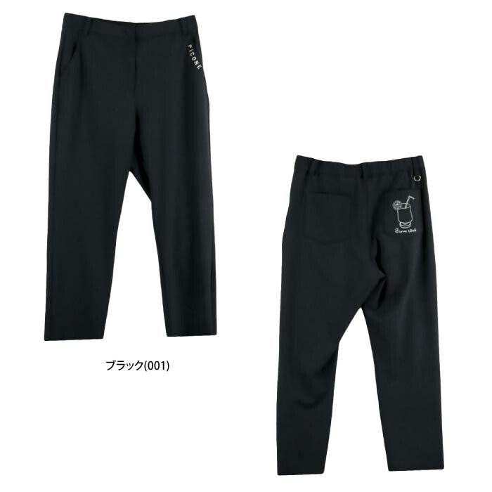 PICONE CLUB ピッコーネクラブ ゴルフパンツ レディース ドリンク柄ポケットロングパンツ C357306