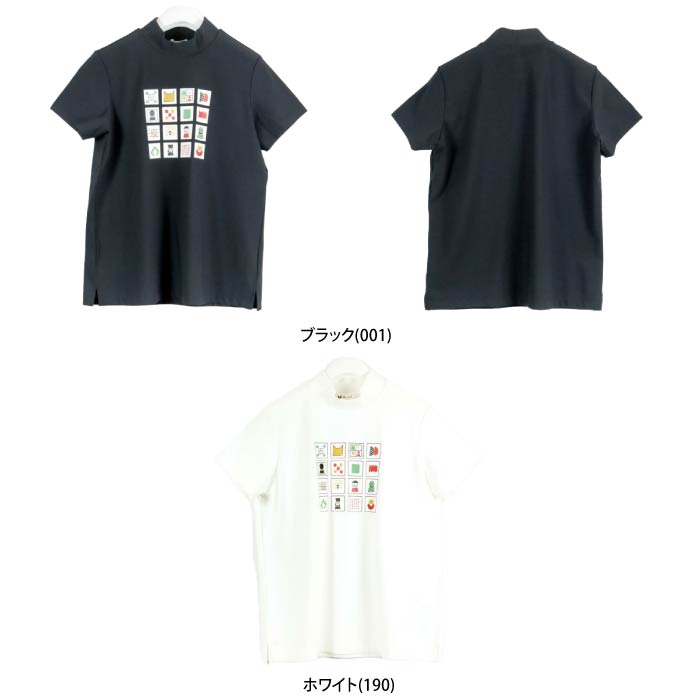 PICONE CLUB ピッコーネクラブ ゴルフウェア 半袖シャツ レディース コットン混UV冷感プルオーバー C359421