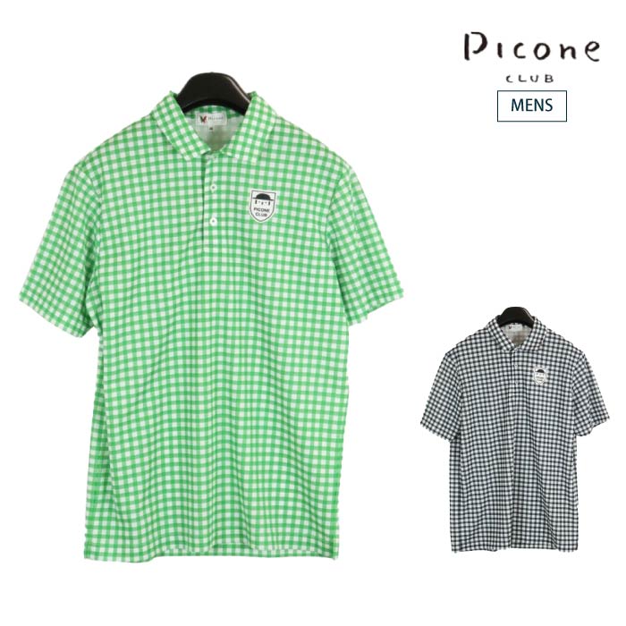 30OFF SALE】PICONE CLUB ピッコーネクラブ ゴルフウェア 半袖シャツ メンズ 吸水速乾半袖ポロシャツ UVカット C –  GOLFCITY ARD