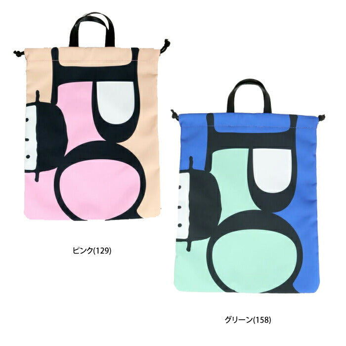 PICONE CLUB ピッコーネクラブ ゴルフ レディース 配色ピコ柄シューズケース C410807