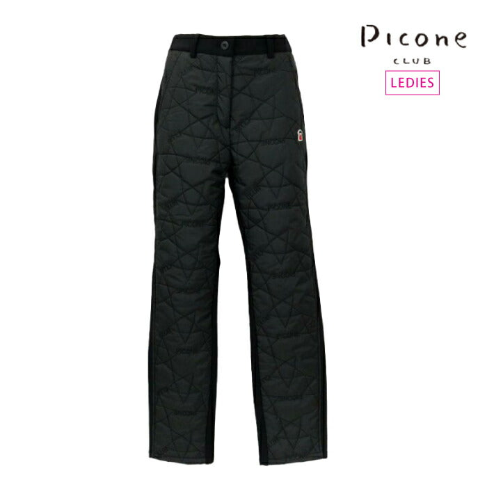 PICONE CLUB ピッコーネクラブ ゴルフウェア レディース 星柄刺繍中綿パンツ C417020