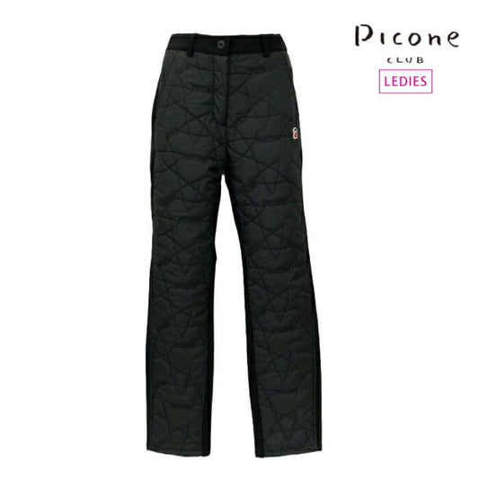 PICONE CLUB ピッコーネクラブ ゴルフウェア レディース 星柄刺繍中綿パンツ C417020
