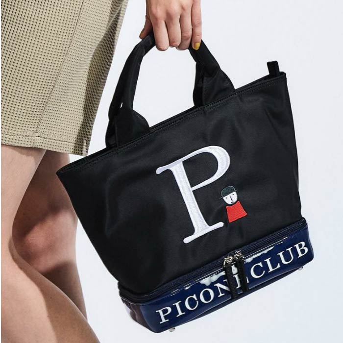 PICONE CLUB ピッコーネクラブ ゴルフ カートバッグ レディース 保冷ポケット付き二層バッグ c450404