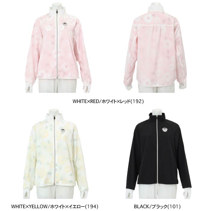 PICONE CLUB ピッコーネクラブ ゴルフウェア レディース 花柄透けブルゾン c454301