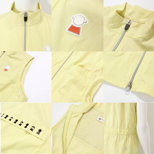 PICONE CLUB ピッコーネクラブ ゴルフウェア レディース UV撥水ミドルジップベスト c454426