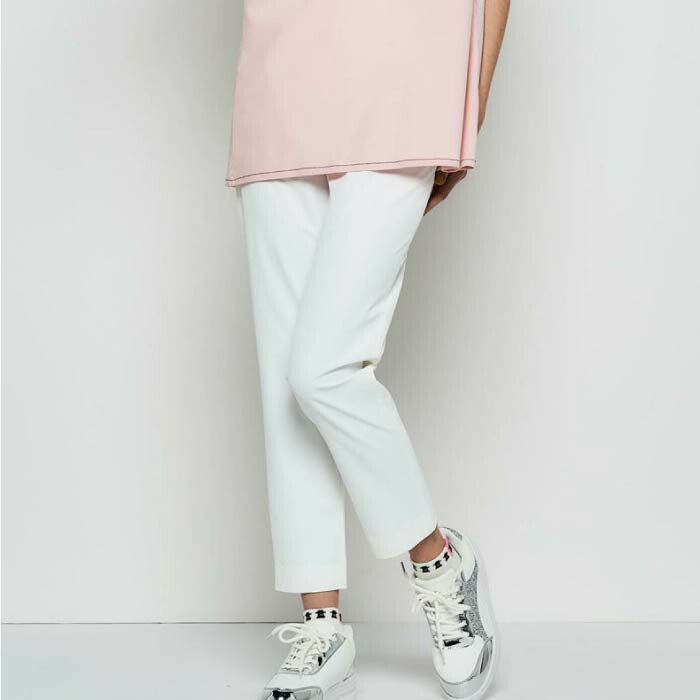 PICONE CLUB ピッコーネクラブ ゴルフウェア レディース UV速乾ストライプ柄ポケットパンツ 伸縮性 c457408