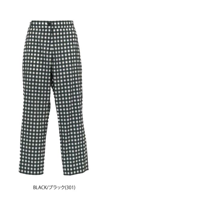 PICONE CLUB ピッコーネクラブ ゴルフウェア レディース 通気速乾チェック柄パンツ c457502