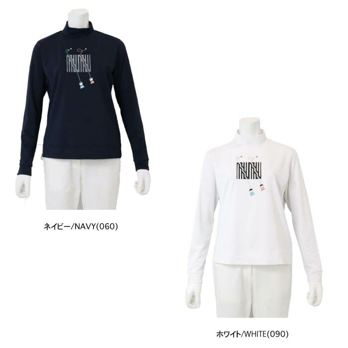 PICONE CLUB ピッコーネクラブ ゴルフウェア レディース 長袖シャツ UV速乾ハイネックプルオーバー 伸縮性 UVケア 吸水速乾 c459315