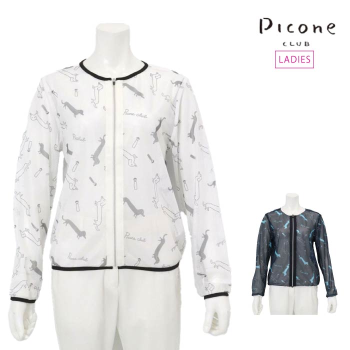 PICONE CLUB ピッコーネクラブ ゴルフウェア レディース ダックス柄