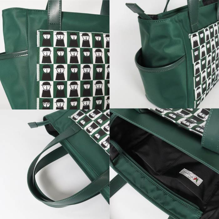PICONE CLUB ピッコーネクラブ ゴルフバッグ レディース ブロックチェックピコ柄カートバッグ ポケット付き ファスナー付き C510809