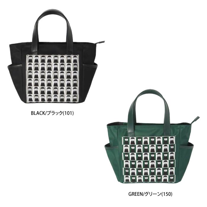 PICONE CLUB ピッコーネクラブ ゴルフバッグ レディース ブロックチェックピコ柄カートバッグ ポケット付き ファスナー付き C510809