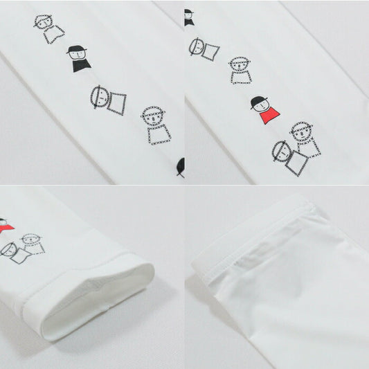 PICONE CLUB ピッコーネクラブ レディース ピコ柄UV冷感アームカバー 伸縮素材 c550311