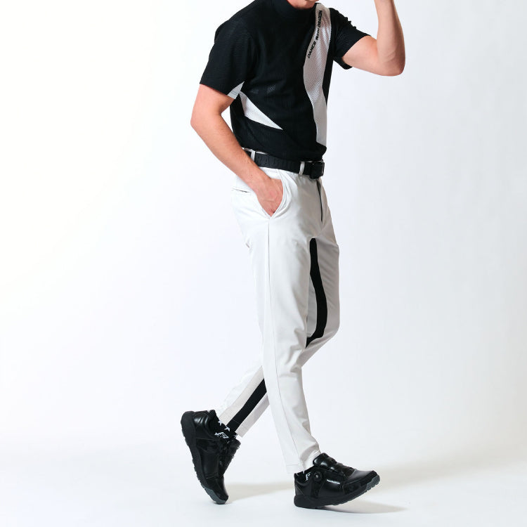 Dance With Dragon ダンスウィズドラゴン メンズ DRY&UVエンボスモック ストレッチ D1-134333