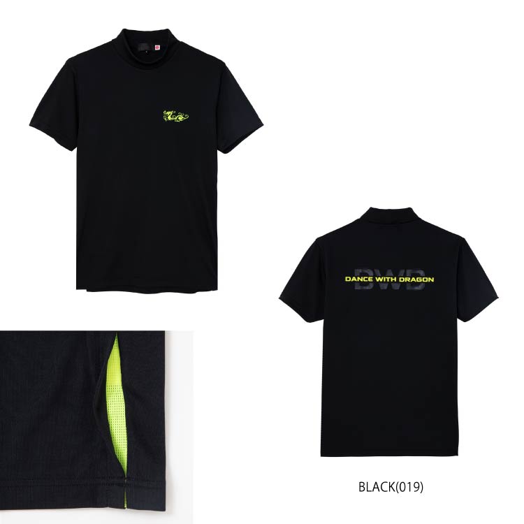 Dance With Dragon ダンスウィズドラゴン メンズ サイドベンチレーションモック D1-136330