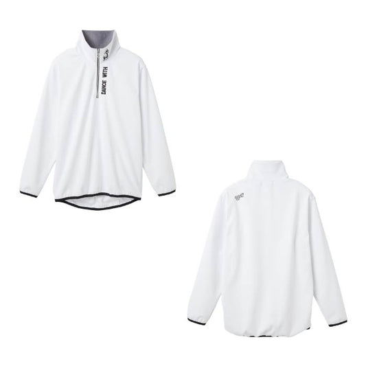 Dance With Dragon ダンスウィズドラゴン メンズ ウィンドウプルーフウォームZIPモック【UVカット/吸水速乾/保温/ストレッチ】 D1-142121