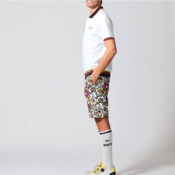 Dance With Dragon ダンスウィズドラゴン ポロシャツ ゴルフウェア メンズ アルパインレイヤーポロ ストレッチ 吸水速乾 D1-155323