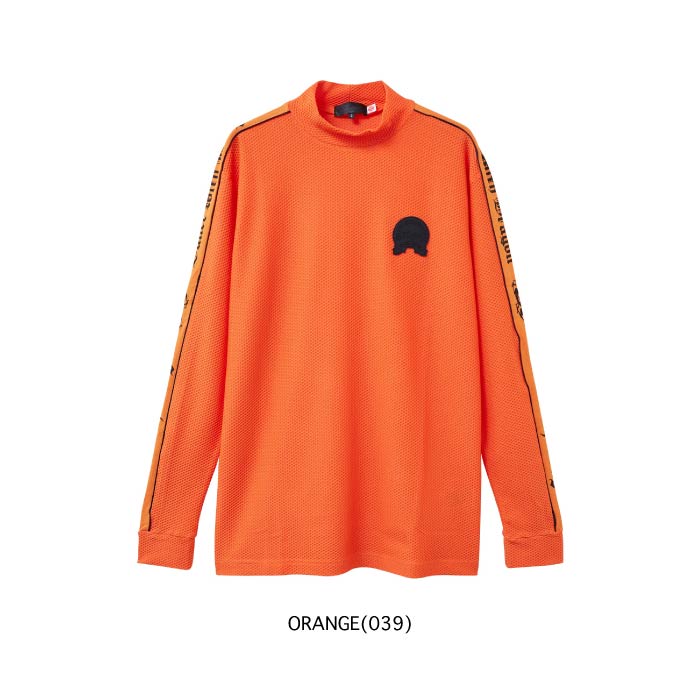 Dance With Dragon ダンスウィズドラゴン ゴルフウェア メンズ DEY&UVモック 長袖シャツ ストレッチ UVカット 吸水速乾 日本製 D1-180113