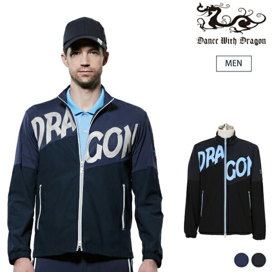 Dance With Dragon ダンスウィズドラゴン メンズ ナイロンベアスムースブルゾン ROICA D1-209111