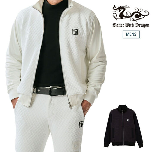 Dance With Dragon ダンスウィズドラゴン メンズ キルトジャガードジャージ D1-240120