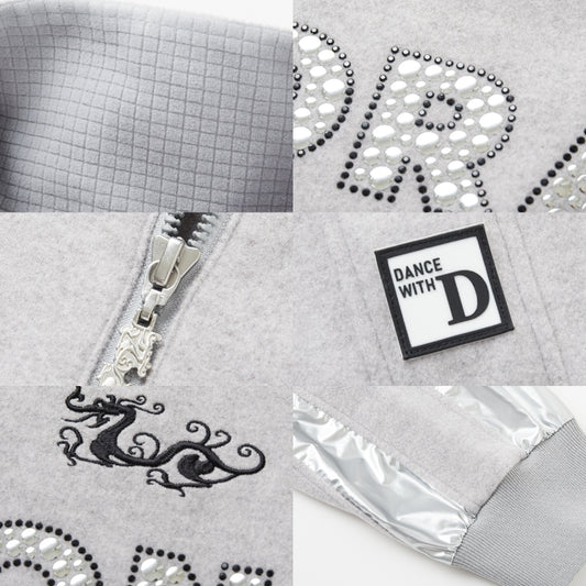 Dance With Dragon ダンスウィズドラゴン メンズ NEEDLEストレッチジップトレーナー ストレッチ D1-241121