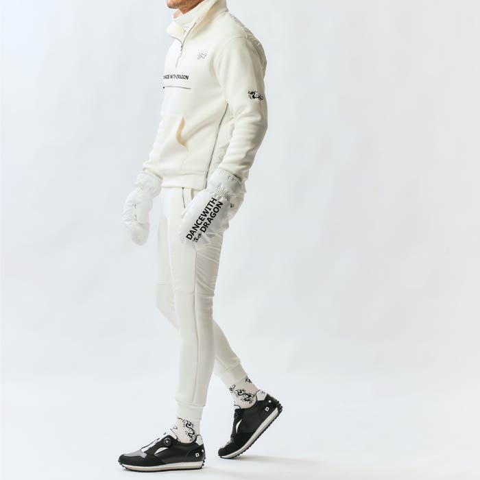 Dance With Dragon ダンスウィズドラゴン メンズ エースツインダンボールトレーナー【ストレッチ】 D1-242120