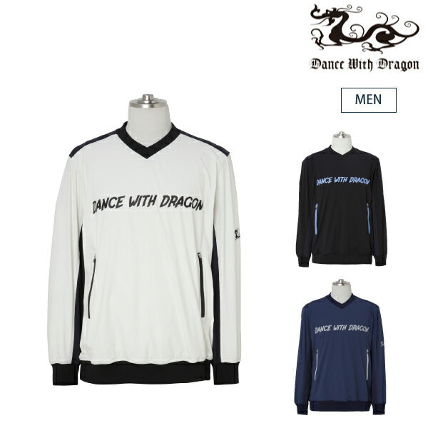 Dance With Dragon ダンスウィズドラゴン NYLON2WAYブルゾン 着心地の良いプルオーバー・程良いストレッチ・スイング楽々 D1-309110