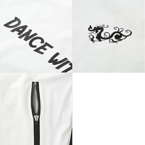 Dance With Dragon ダンスウィズドラゴン NYLON2WAYブルゾン 着心地の良いプルオーバー・程良いストレッチ・スイング楽々 D1-309110
