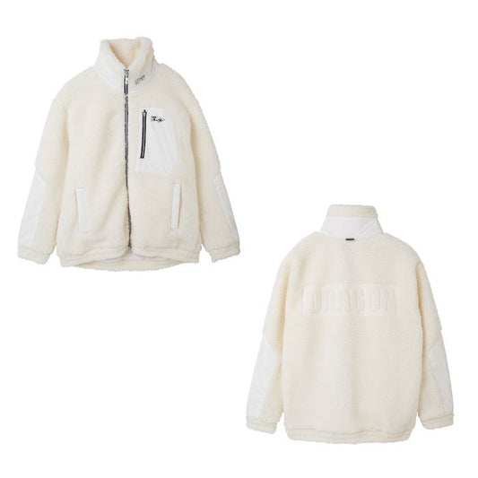 Dance With Dragon ダンスウィズドラゴン メンズ フェイクシープボアブルゾン D1-342120